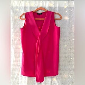 DKNY Fuchsia Sleeveless Blouse